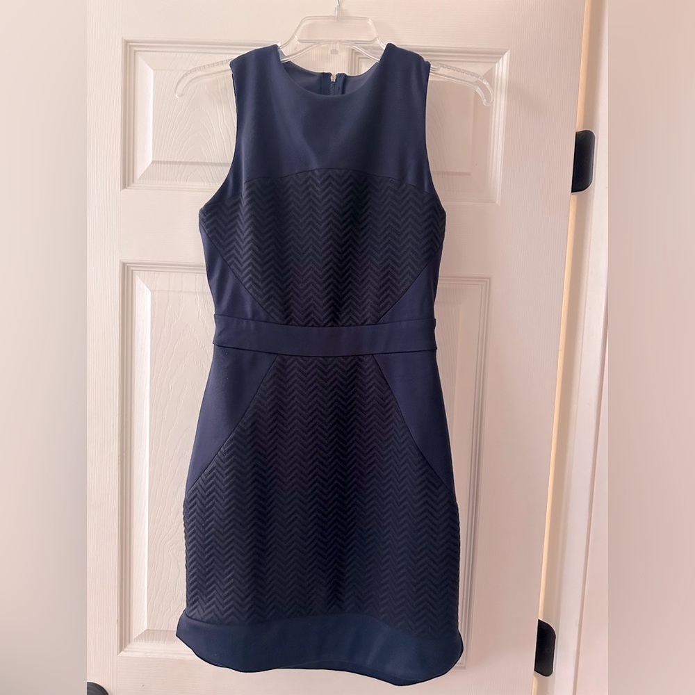 Navy blue dress